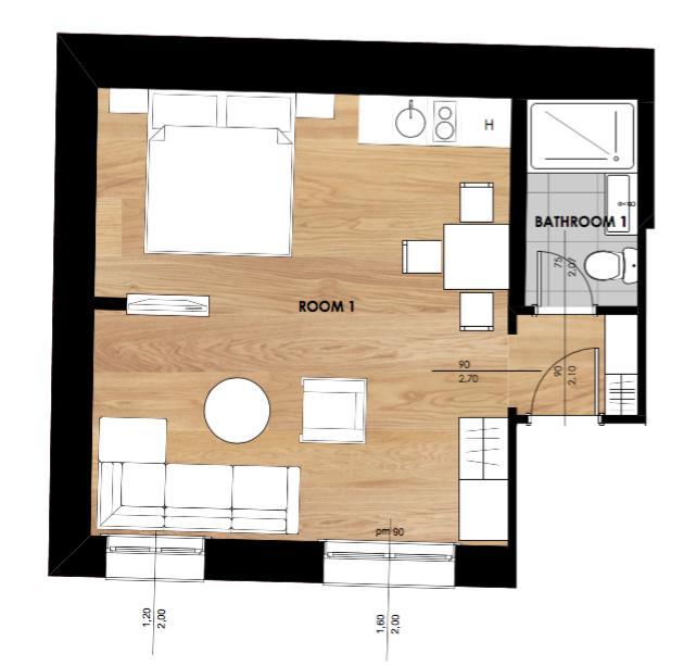 Brill Budapest Apartments 2 Ngoại thất bức ảnh